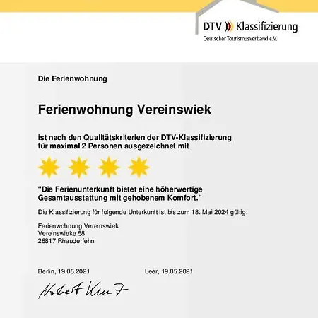 Vereinswiek 95137 Apartamento *